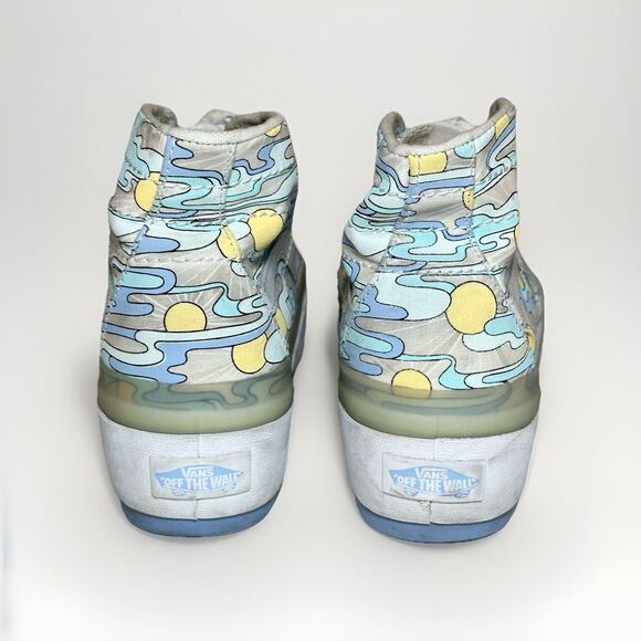VANS Sk8-Hi Tapered Stacked High UV Ink Sunwaves Chunky Platform Shoes Women 6.5 - Picture 3 of 14